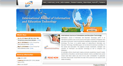 Desktop Screenshot of ijiet.org